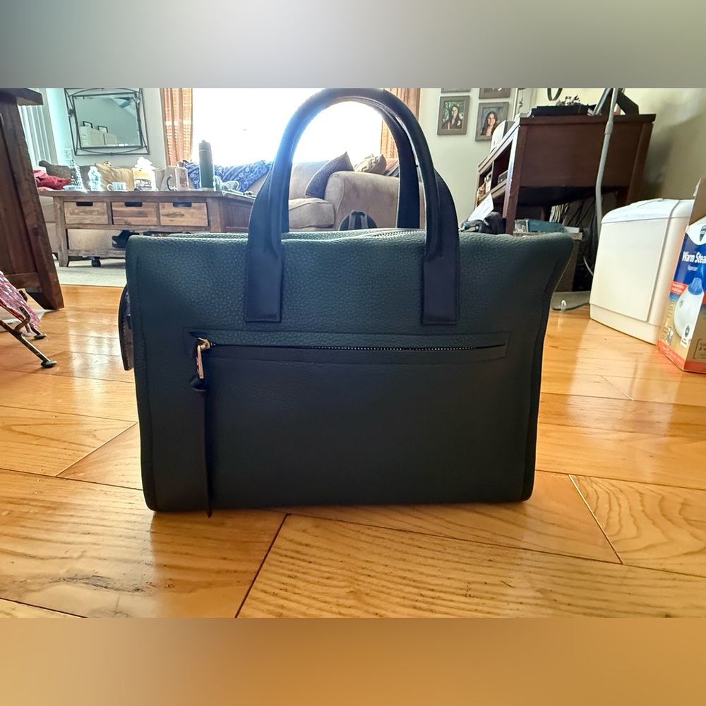 Coach Black and Green Bag - Picture 5 of 10